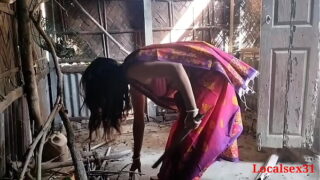 Desi Indian Bhabi Doggystyle Fuck In outdoor With Her Devar Video