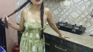 Desi Sexy Aunty Trying Hard Ass Fucking With Lover In Kitchen Video