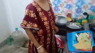 Desi Sexy BHabhi Fucked Hot Pussy With Blowjob In kitchen with Devar Video