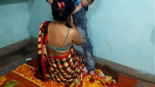 Village Desi Slim Maid Sucking Owner Cock In Home Video